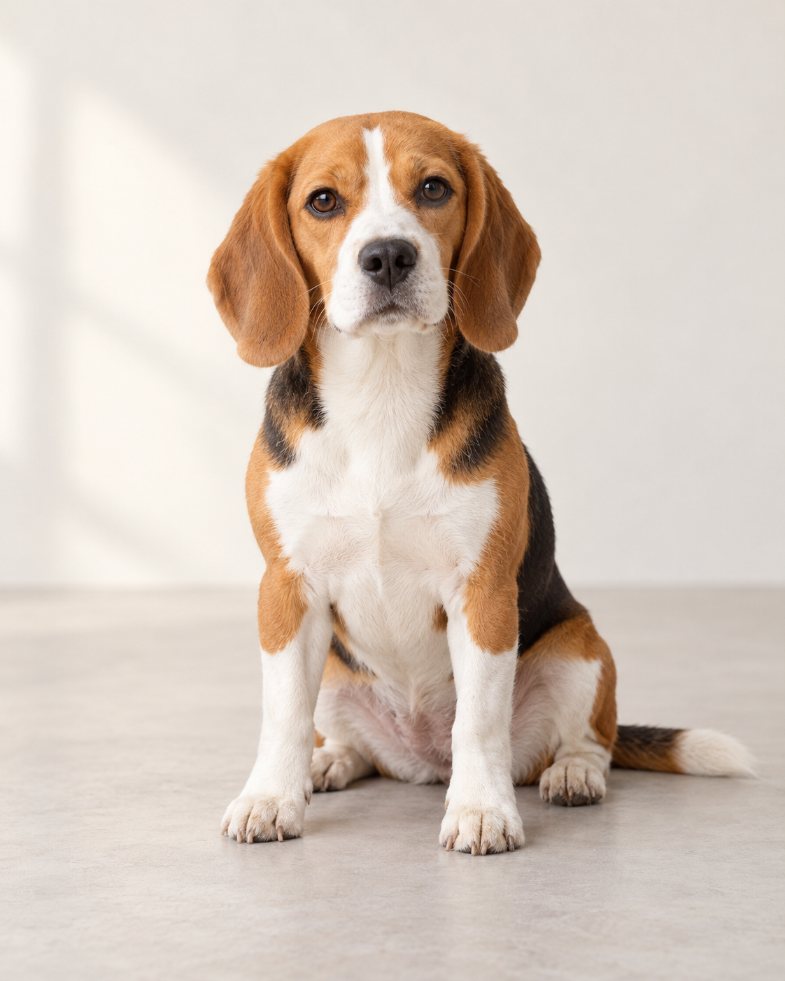 One clear dog photo as a preparation example